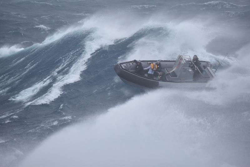 NZ Defence rescue catamaran sailor - February 14, 2023 - photo © NZ Defence (4)