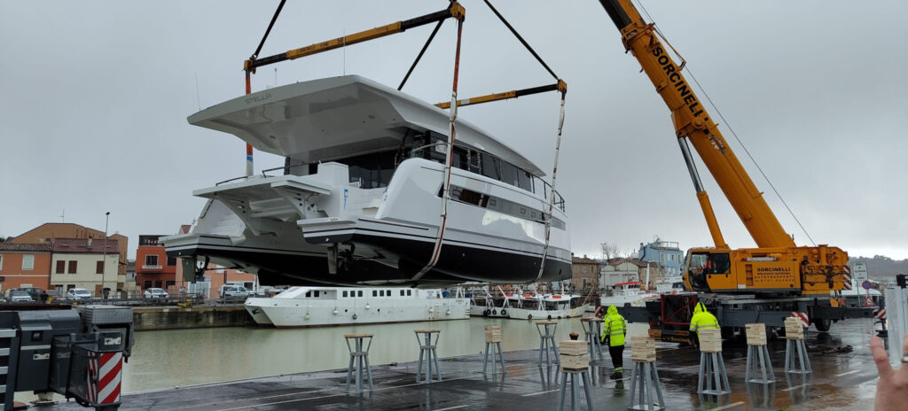 Silent-Yachts launch of Silent 60 at Fano shipyard Credits Alessandro Guerrieri.jpg (1)