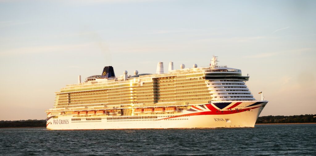 Cruiseschip in Southampton