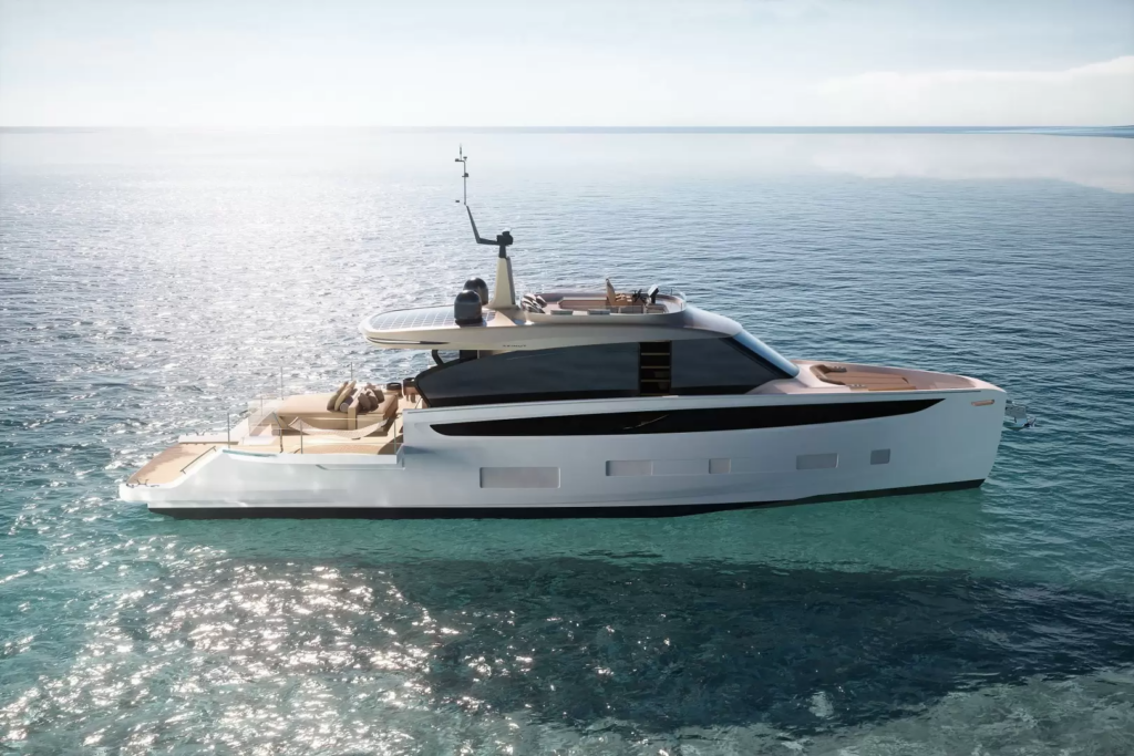 Azimut Yachts Seadeck 7 hybrid boat