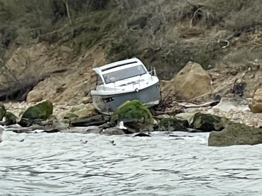 Totland Bay crasht Robert Eddings