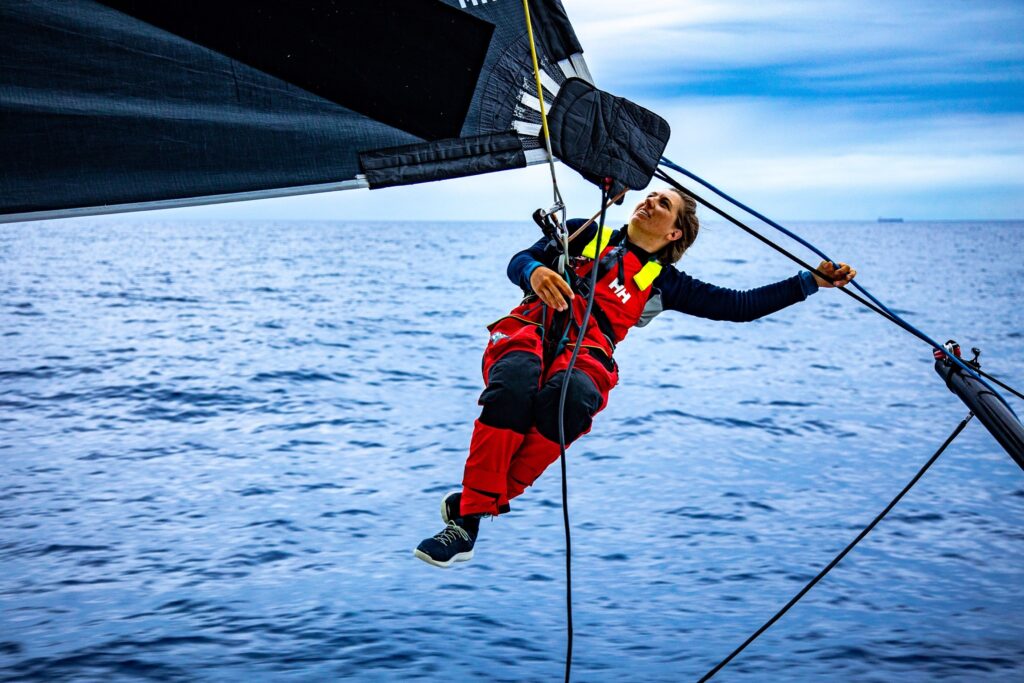 Gemma Jones.
© Tomasz Piotrowski / WindWhisper Racing Team / The Ocean Race