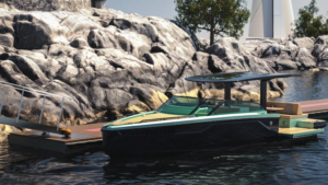 Ripple Boats 10m electric boat rendering