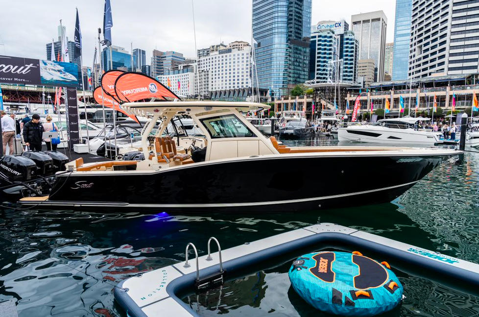 Boats at Sydney International Boat Show