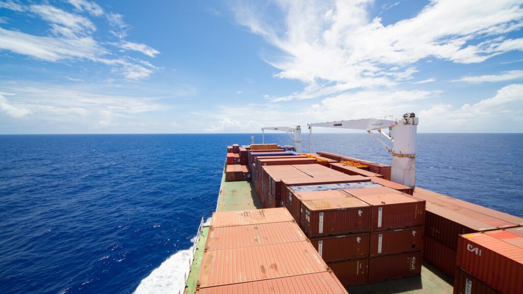 cargo ship deck