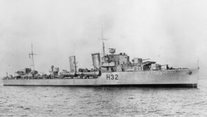 The destroyer HMS Havant is one of the wrecks to be surveyed. Havant evacuated over 2,400 troops successfully but was bombed on 1st June. The troops aboard were transferred to other vessels, but the crew in the engine room were killed. All images courtesy of Historic England