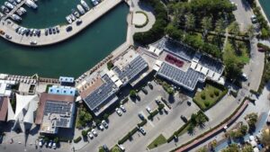 Paneles solares en el puerto deportivo D-Marin Turgutreis (4)