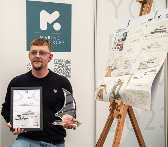 Superyacht UK Young Designer Competition winner