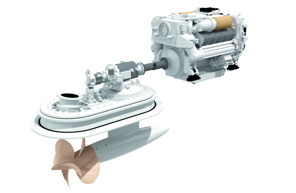 Rolls-Royce Power Systems 和 ZF erweitern ihre langjährige Partnerschaft bei Antriebssystemen für die Schifffahrt jetzt auf Pod-Antriebspakete im Leistungsbereich bis 1.250 千瓦 (1.700 PS) auf Basis von mtu-Motoren der Baureihe 2000 und dem POD 4600 von Z F。 Mit dieser integrierten Lösung wird die Manövrierfähigkeit und die Antriebs-Effizienz von Yachten verbessert。 劳斯莱斯动力系统公司和采埃孚目前正在扩大其在船舶推进系统领域的长期合作伙伴关系，将基于 mtu 系列 1,250 发动机和采埃孚 POD 1,700 的功率范围高达 2000 千瓦（4600 马力）的吊舱推进套件纳入其中。这种集成解决方案提高游艇的机动性和推进效率。