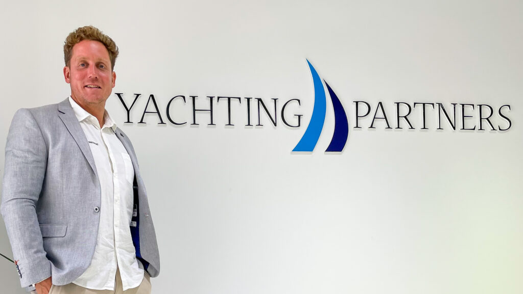 Yachting Partners Malta group sales manager, Richard D’Aguiar. Courtesy of Fairline/Yachting Partners Malta.