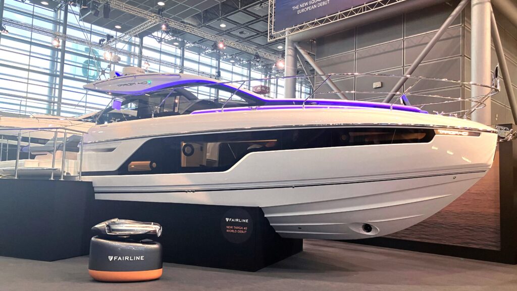 Fairline Targa 40 will debut at the South Coast & Green Tech Boat Show 2024.