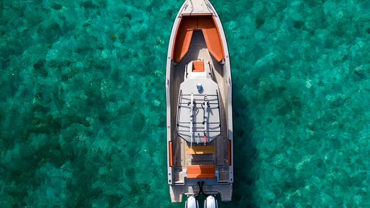 Aerial view of Dromeas Yacht