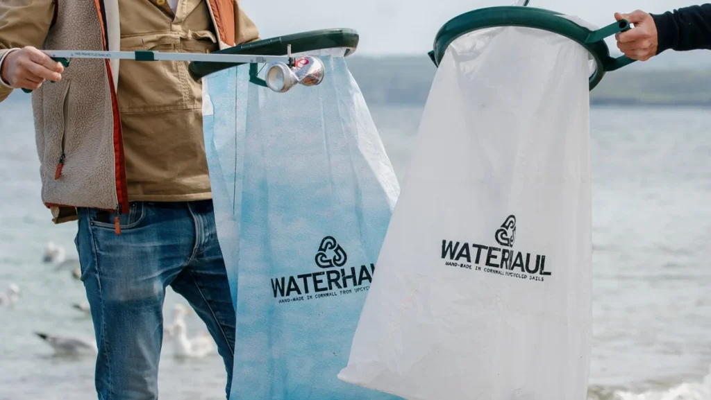 Waterhaul spinnaker beach clean bags
