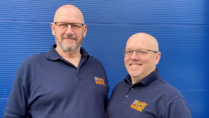 Rapid Marine Managing Director Mike Evers (left) and Sales Manager Neal Phillips