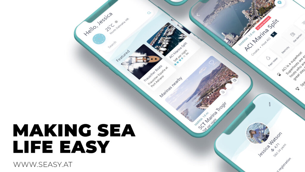 Seasy app advert