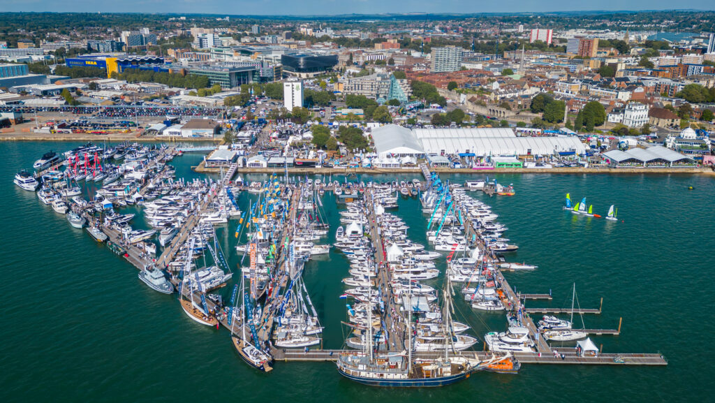 Layout del Southampton International Boat Show 2024