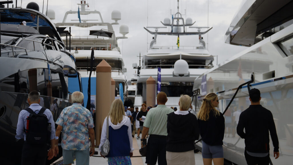 Internationale Bootsausstellung in Palm Beach