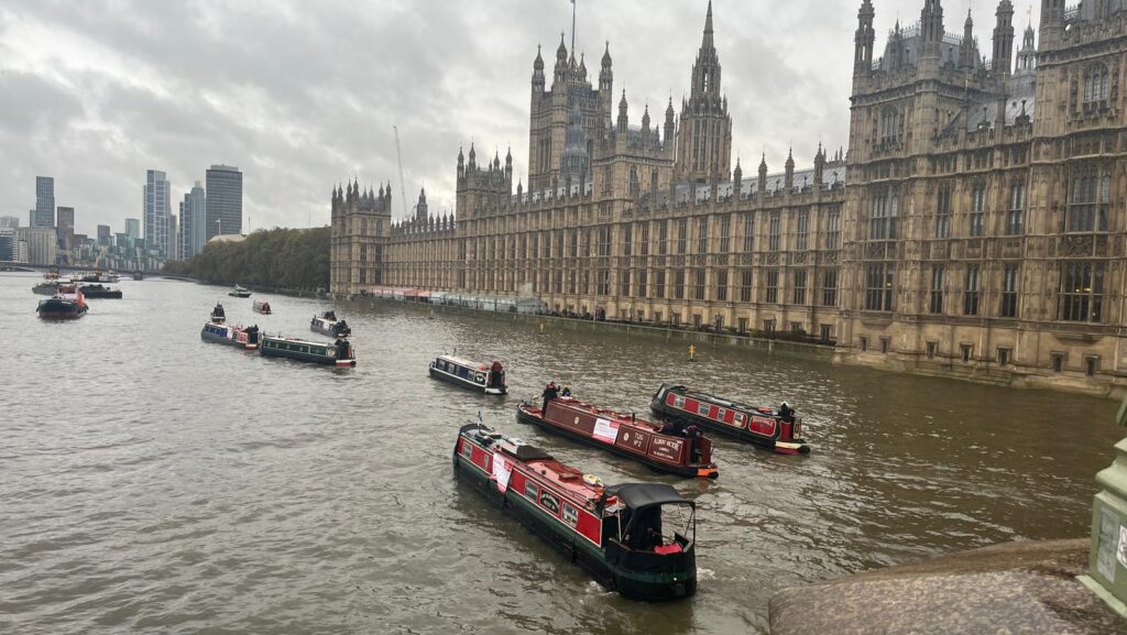 Fund Britain's Waterways Westminster Campaign Cruise 2