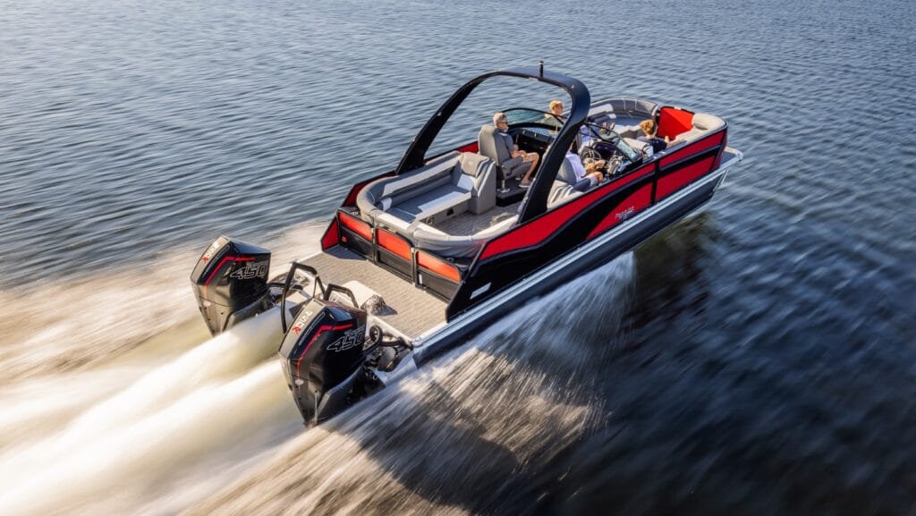 Premier pontoon boats