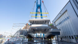 Sunreef launches 100 Power 2.0 catamaran in Gdanks.