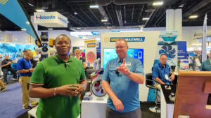 VETUS Maxwell stand at IBEX