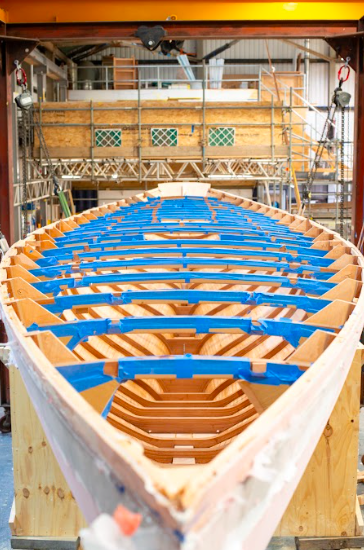 Spirit Yachts Q Falcon Project aerial view