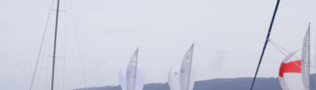 Four sailboats on the Clyde. Peel Ports plans to bring in fees which might impact marine tourism in the area of Scotland