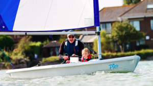 man and child on PICO made by Performance Marine Group