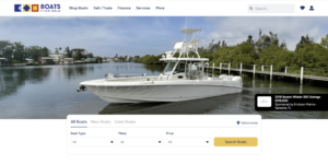 BoatsForSale.com homepage.