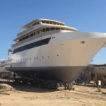 Egyptian liveaboard dive boat operating in the Red Sea.