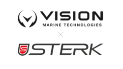 Visjon Marine and Sterk logos