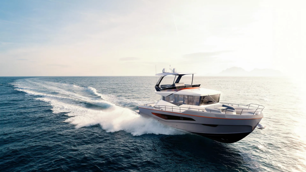 The new CX570 yacht from Yanmar Marine