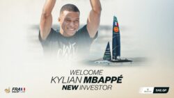 head shot of Kylian MBappe and Sail GP image