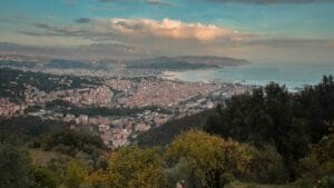 La Spezia skyline and coast