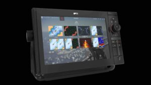 Raymarine Axiom 2 Pro chartplotter showing homescreen