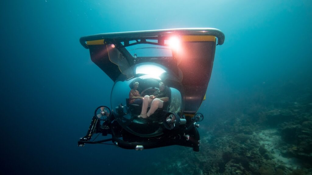 U Boat Worx now offers submersible charter