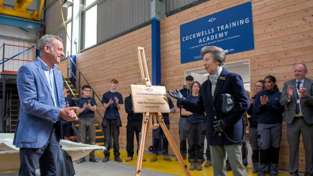 HRH visits Cockwells