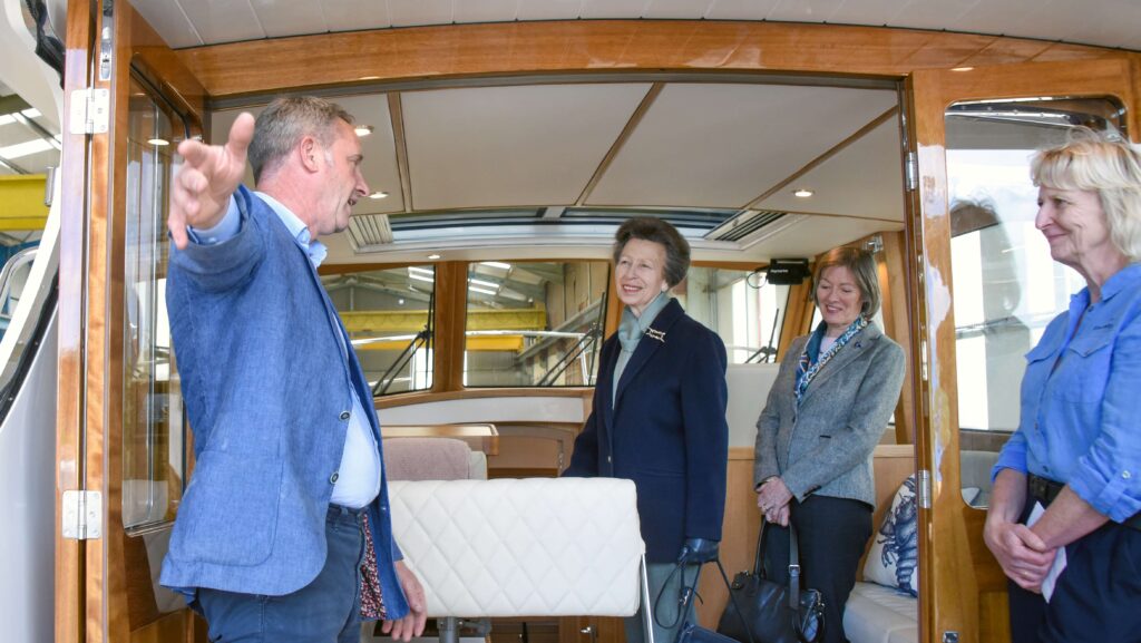 HRH visits Cockwells