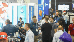 People throng the aisles at IBEX