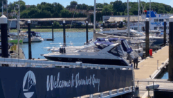 jetty leading to boats in MDL's Shamrock Quay