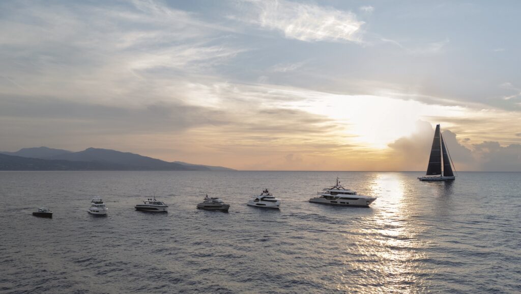 Ferretti Group fleet as firm announces Ferretti Q1 2025 results