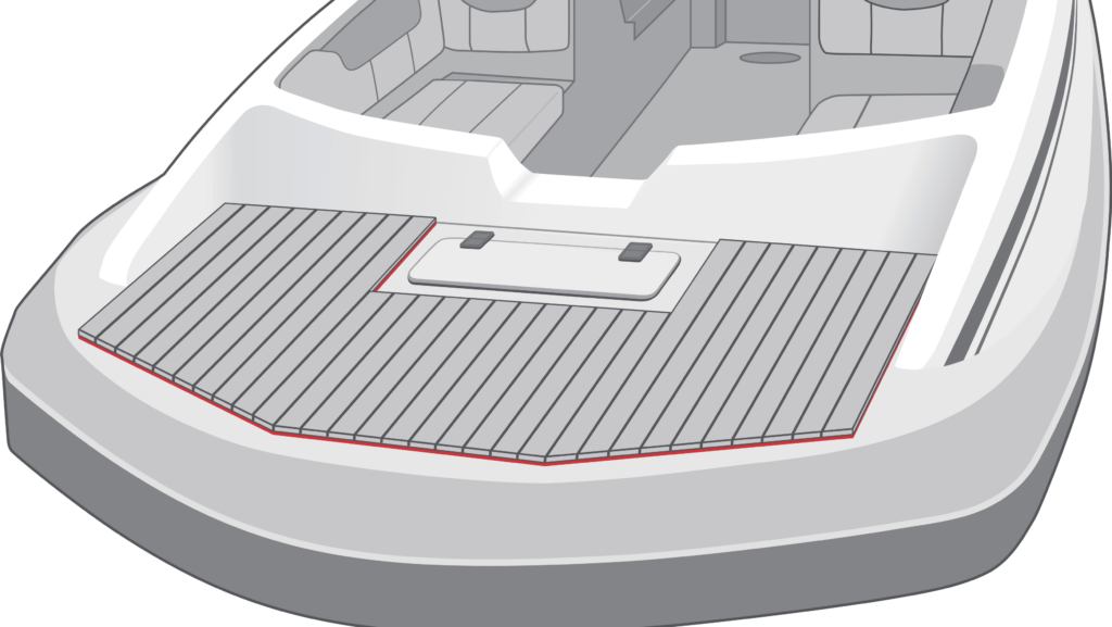 Deck Diagram to show use of Avery Dennison Performance Tapes