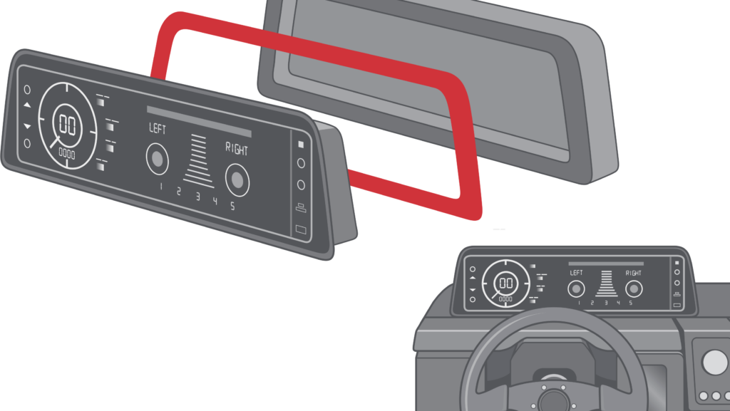 Diagram to show use of Avery Dennison Performance Tapes
