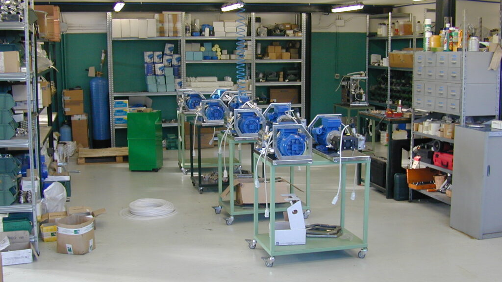 Production facilities in 2001.