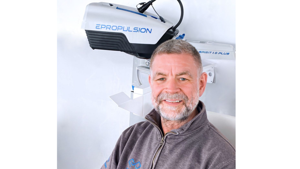 Steve Bruce, global OEM sales director of ePropulsion and managing director of ePropulsion UK