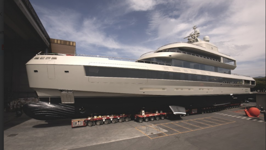 Admiral Armani yacht 72m