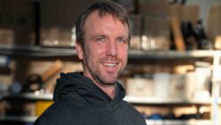 headshot of man in workshop