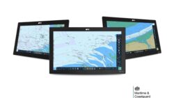3 Raymarine electronic chartplotters