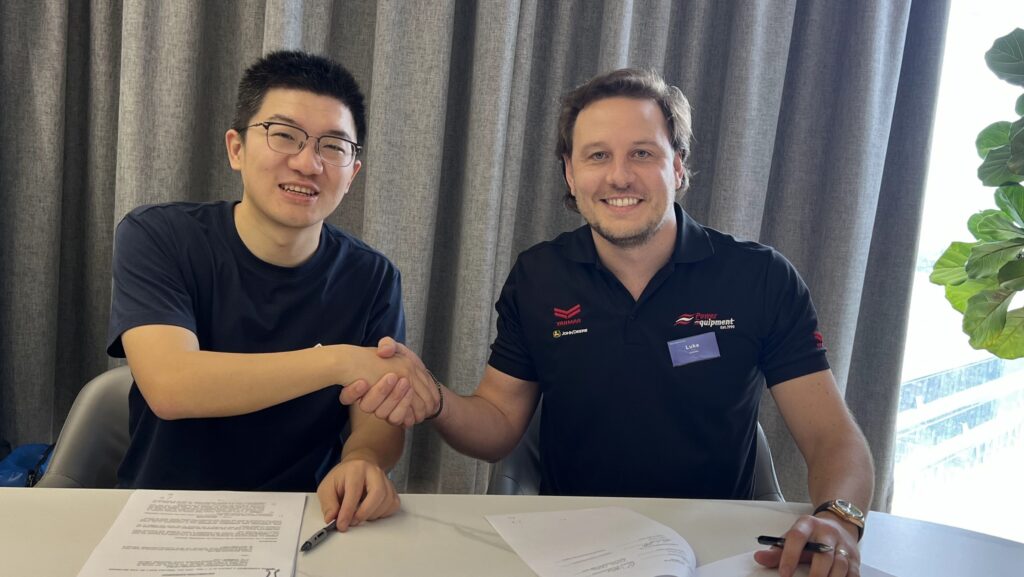 From Left Danny Tao and Luke Foster