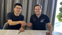 From Left Danny Tao and Luke Foster